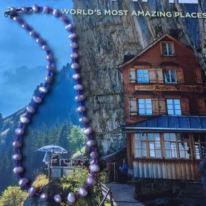 **Reserved for Lin** River Pearl and Bead Necklace